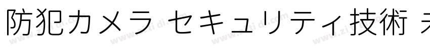 防犯カメラ セキュリティ技術 未来の防犯字体转换